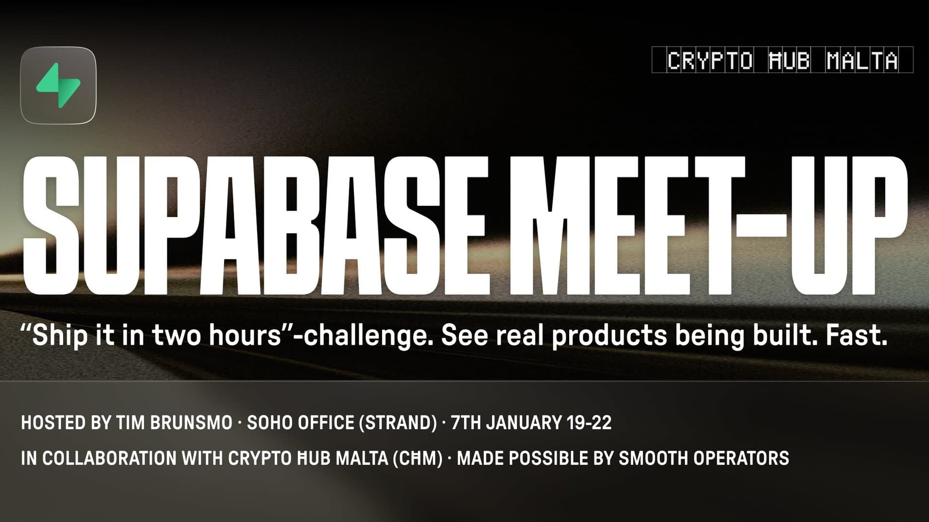 Supabase Meet-up - Ship it in 2 hours challenge